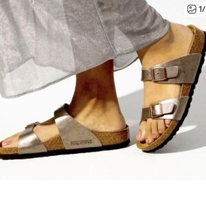 Sydney Birko Flor Graceful Taupe Birkenstock 7-7.5